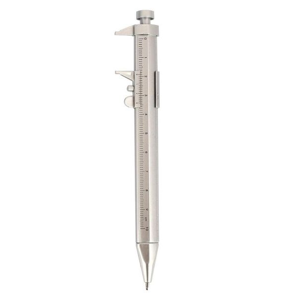 

ballpoint pens 1pcs multifunction 0.5mm gel ink pen vernier caliper roller ball stationery ball-point 2 colorsschool office, Blue;orange