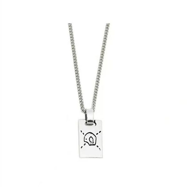 

pendant necklaces designer necklace fashion party necklaces for man woman 6 style sliver color jewelry t2302031, Silver
