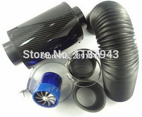 

manifold & parts racing intake bellows kit / car air filter mushroom head modified high flow of pure carbon fiber box