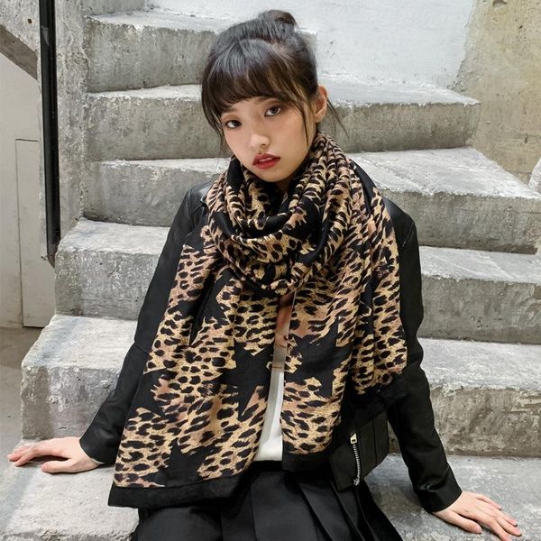 

scarves women fashion leopard patchwork fringe viscose shawl scarf lady wrap pashmina stole bufandas muslim hijab 180*90cm, Blue;gray
