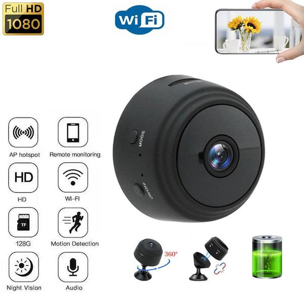 

mini cameras a9 wifi camera full hd 1080p home security camcorder night vision micro secret cam motion detection video voice recorder