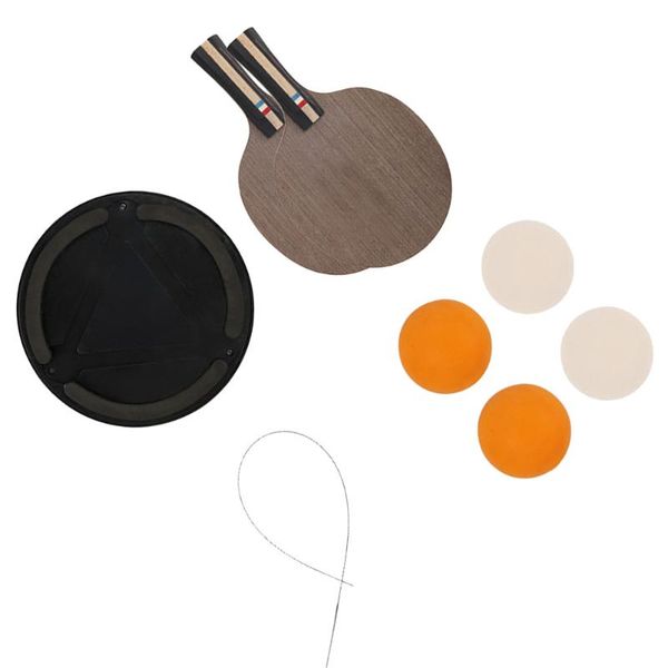 

table tennis raquets 1 set trainer pong self-training tool equipment for beginner and intermediate players adults