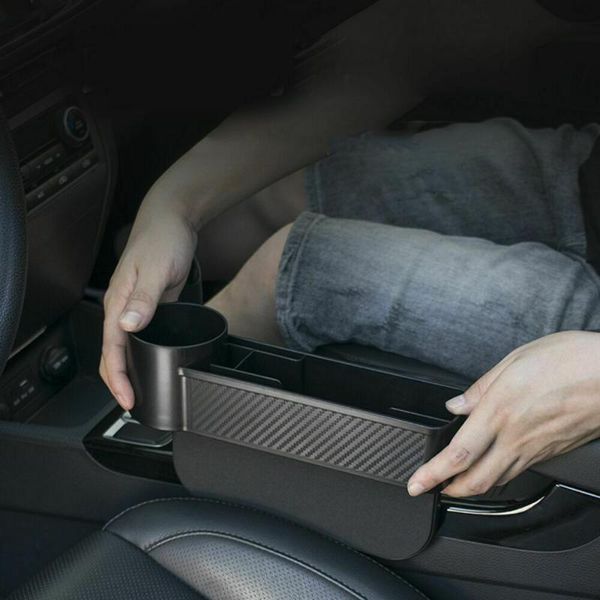 

car organizer side cup holder storage box catcher crevice pocket