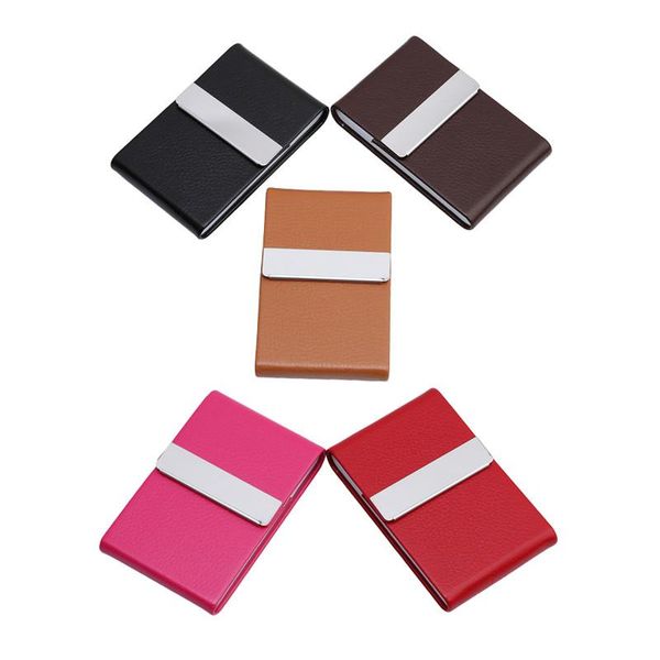 

storage bags 1pc arrival bag tabak case holder pocket box pu card aluminum parts