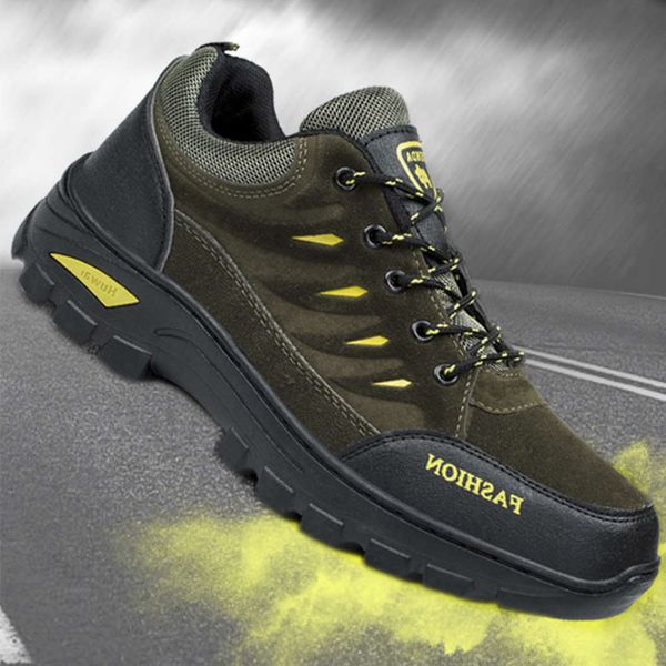 

casual shoes men's shoes sneakers casual shoes korean fashion mountaineering men's outdoor wear-resistant sports rd33, Black