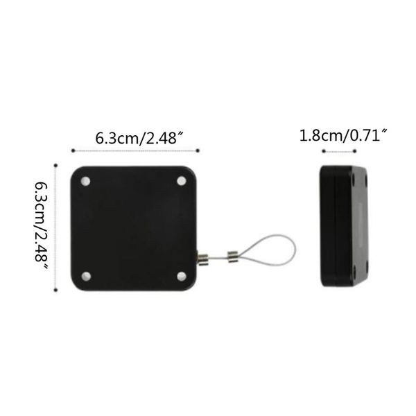 

fencing, trellis & gates punch-automatic sensor door closer drawstring square retractable cable box bracket home improvement