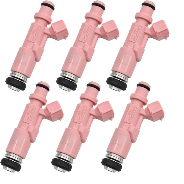 

6pcs/lotoem 23250-75080 23209-75080 fuel injectors nozzle for 1998-2004 toyota tacoma, 4runner