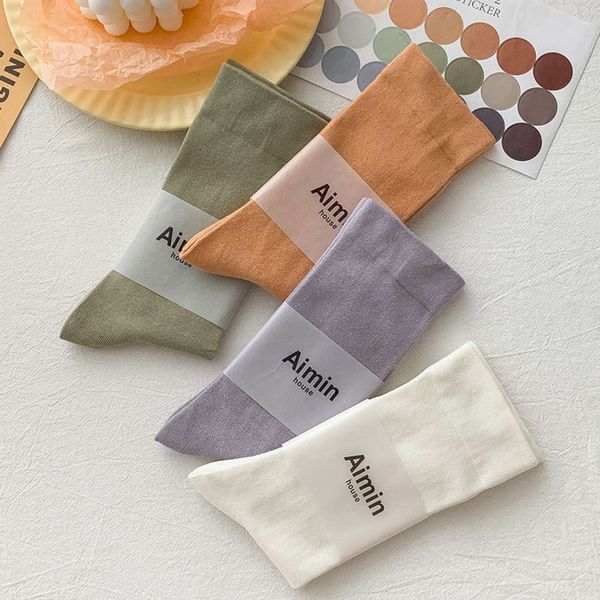 

autumn winter color candy color pile middle loose cotton, Black;white