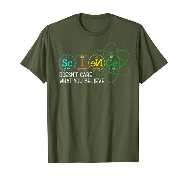 

Science Doesn't Care What You Believe Shirt, Mainly pictures