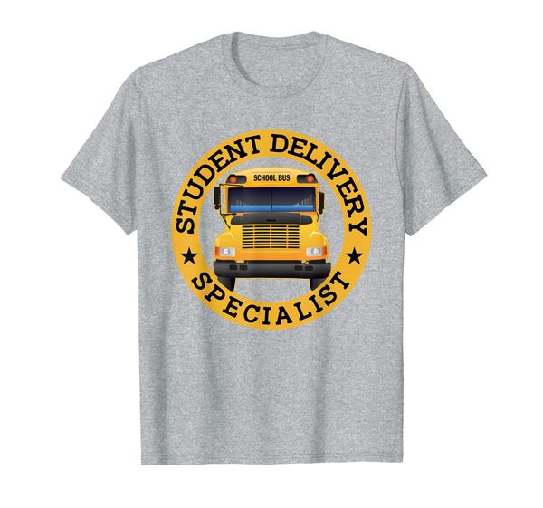 

Student Delivery Specialist Funny School Bus Driver T-Shirt, Mainly pictures