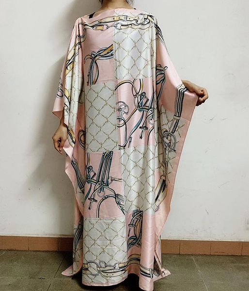 

ethnic clothing fashionable kuwait style silk kaftan dress boho colourful pattern dashiki african women's, Red