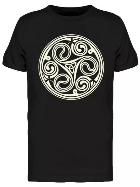 

Celtic Knot Ornament Design Tee Men's -Image by Shutterstock, White;black