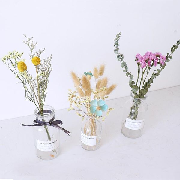 

crystal grass natural dried flowers do not forget me flowers,real forever lover eucalyptus leaves branch for home decor decorative & wreaths