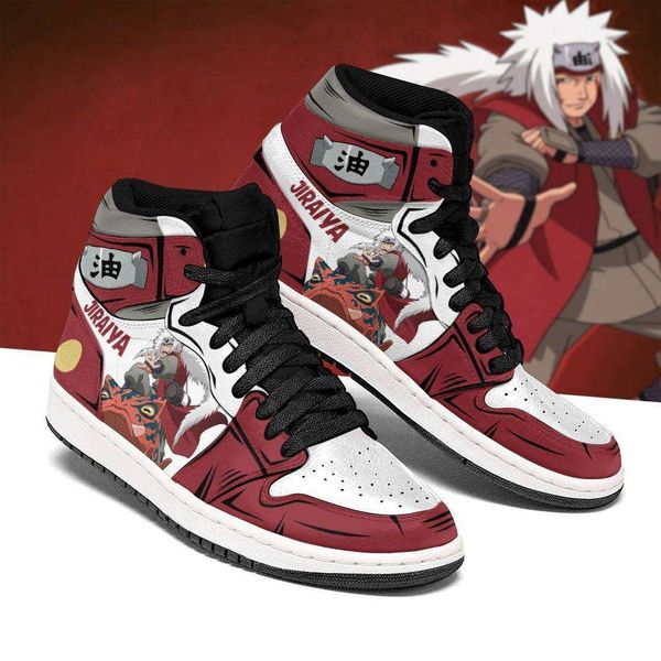 

customization jiraiya shoes skill costume boots anime sneakers
