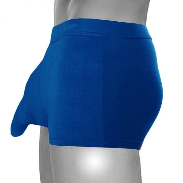 

underpants 1pc shorts man separation scrotum physiological men boxer underwear modal breathable men's panties large size, Black;white