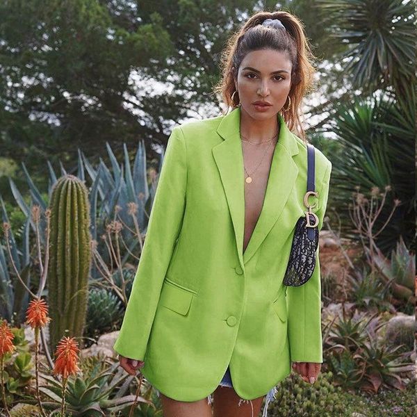 

women's suits & blazers women blazer fashion autumn long coat, White;black