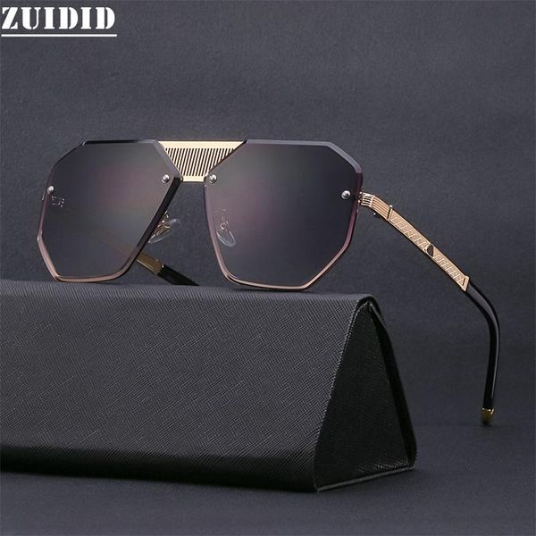 

sunglasses 2021 rimless men fashion women vintage glasses vasos decorativos luxury square zonnebril dames gafas, White;black