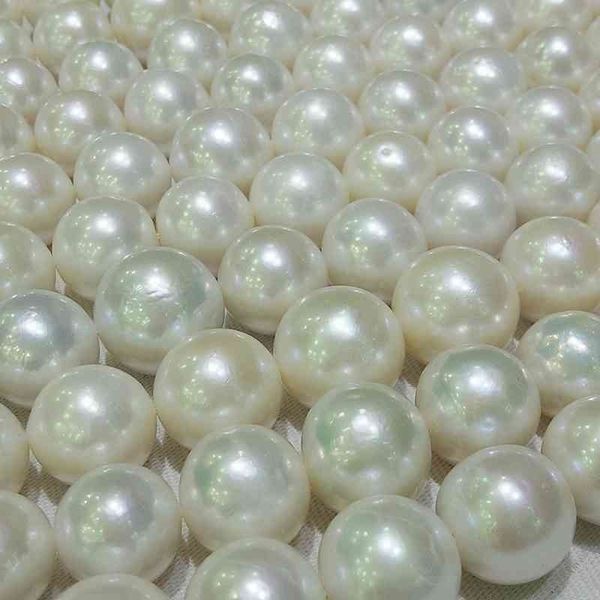 

madalena sarara aaa freshwater natural white exquisite glossy loose pearl 7-13mm