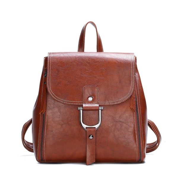 

backpack fashion women's 2021 vintage bag for girls travel women with capacity