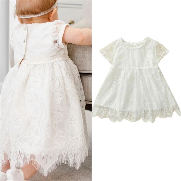

6m 4y summer toddler kid girl dresses child baby girls white birthday wedding party lace embroidered princess costumes clothes, Red;yellow