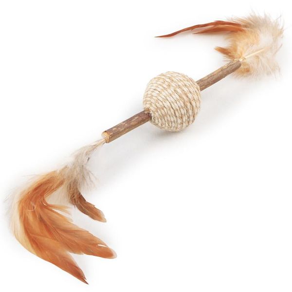 

cat toys molar exercise toy interactive chew rope mouse/ball with silvervine stick and feather