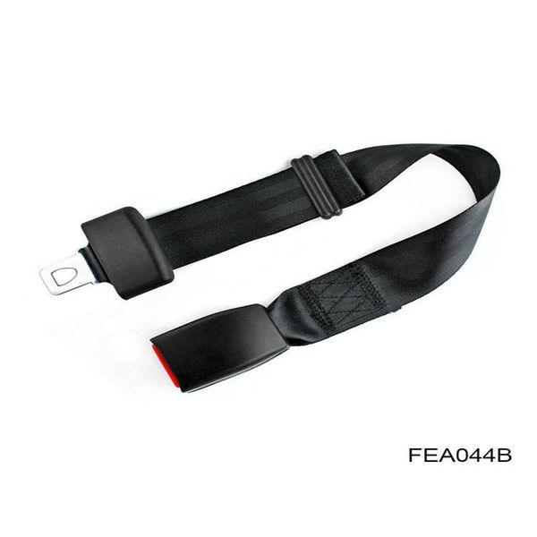 

safety belts & accessories polyester webbing adjustable auto seat belt extender width 25.6mm black fea044b