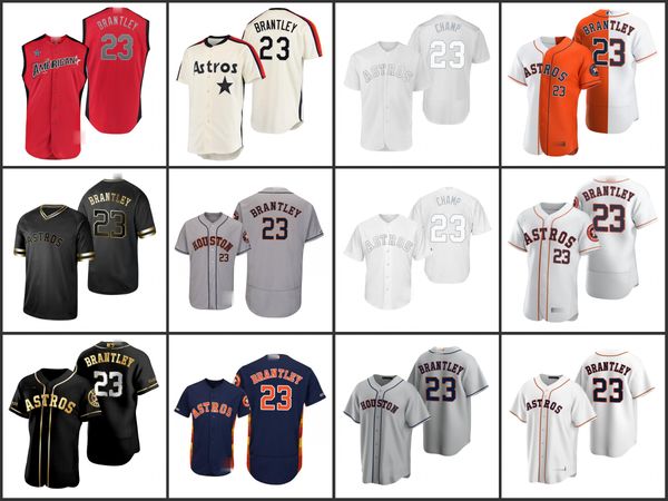 

houston astros men 23 michael brantley women youthjersey, Black;red