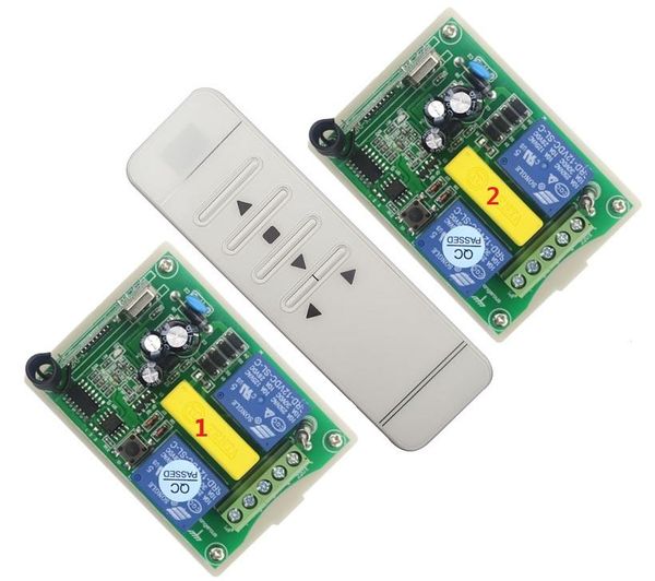 

smart home control century aoke ac 220v motor garage door & projection screen shutters rf wireless remote switch digital display