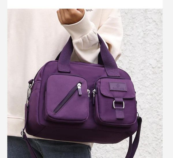 

2021 bolsa feminina kiple messenger bag handbag nylon waterproof bags female travel tote schoolbag sac dos shoulder handbags