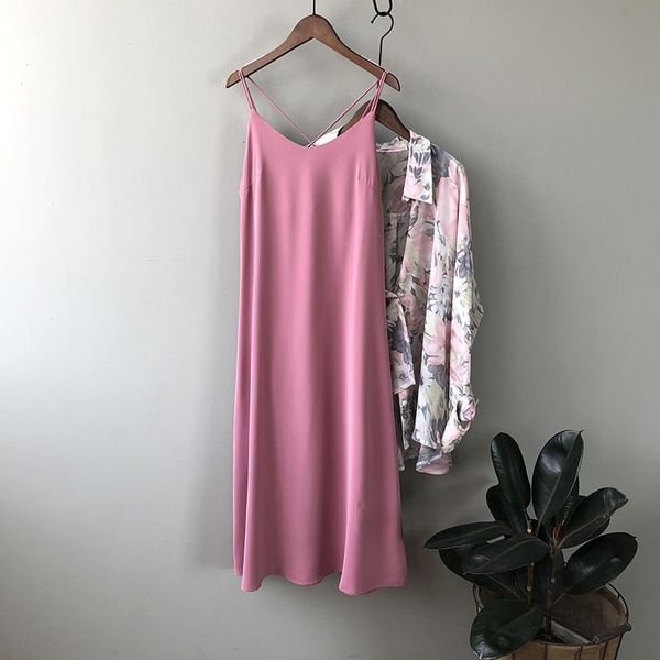 

casual dresses fashion women summer sleeveless vestidos solid color elegant long k6oz, Black;gray