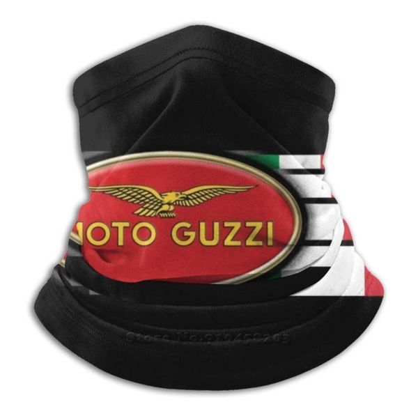 

scarves moto guzzi 3d bandana face neck warmer soft fleece mask sport scarf italy italian motorcycle v engine v7, Blue;gray