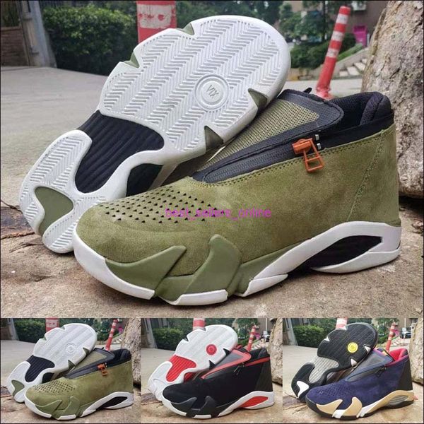 

men designer basketball jumpman 14 shoes 14s university red last scandy cane black toe defining moments mens trainers sports sneakers