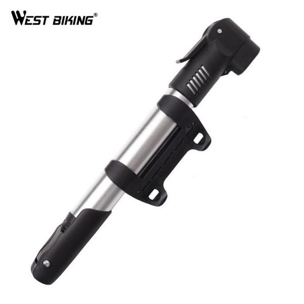 

bike pumps west biking mini portable pump inflator aluminum alloy bicycle tire ultralight 120 psi high pressure cycling air