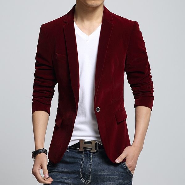 

men's small suit casual veety large coat youth single wtern fashion, White;black