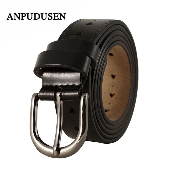 

belts women's belt genuine leather ladies novel strap fashion beauty female for jeans, Black;brown
