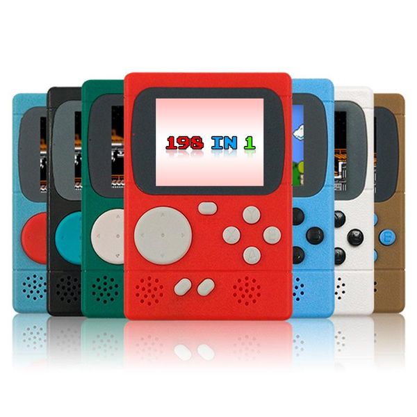 

portable game players retro mini handheld console 8-bit 3.0 inch color lcd kids player built-in 400 games