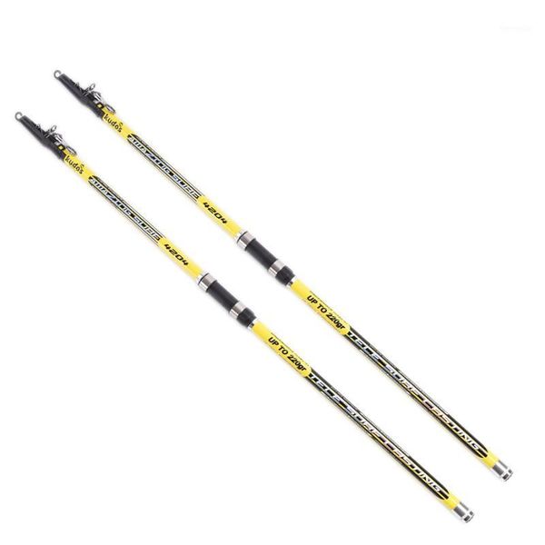 

wholesale 2pcs/pack 4.2m 3 section 220g cw surf casting fishing rod boat rods1