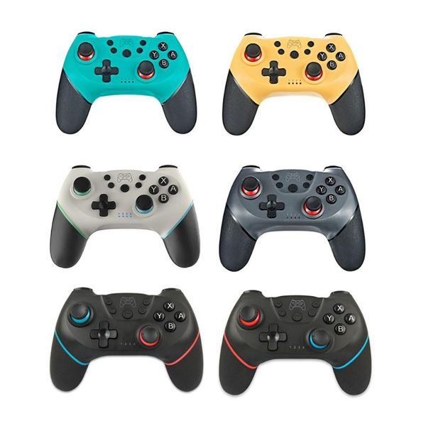 

game controllers & joysticks wireless bluetooth gamepad for controller 6 axis gyro dual motor vibration joystick handle control