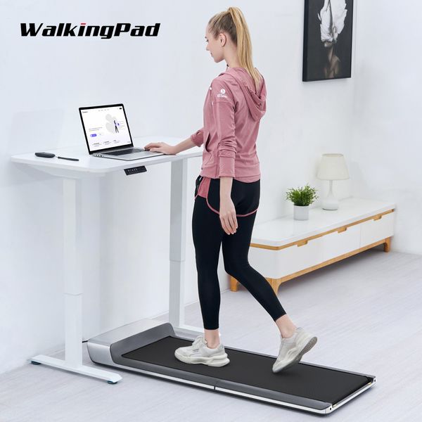 

walkingpad p1 thin folding electric treadmill foldable walking pad remote/app control cinta de correr treadmil fitness for home