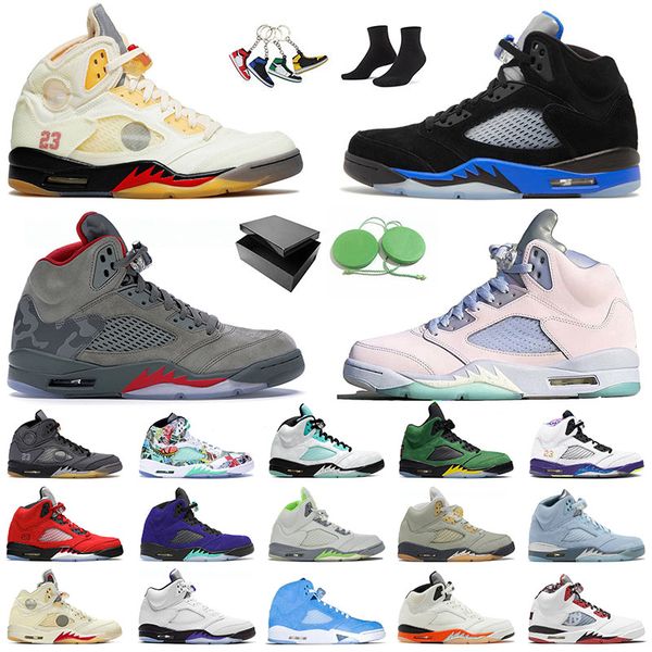 

original jumpman 5 5s v mens basketball shoes racer blue bird fire red black muslin concord concord camo white florida gators designer sport