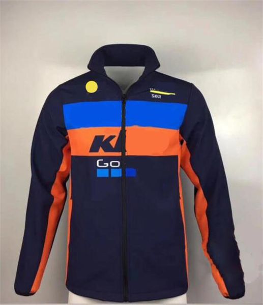 

2021 motorcycle riding windproof warm sweater rider zip long sleeve jacket