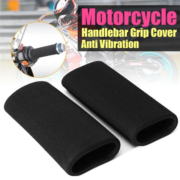 

motorcycle bike non-slip handlebar cover vibration-proof comfortable sponge gloves accessories handlebars