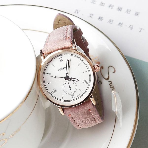 

wristwatches zegarek damski fashion simple women watches woman ladies casual leather quartz watch female clock relogio feminino montre femme, Slivery;brown