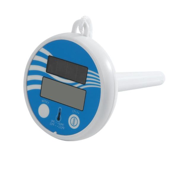 

life vest & buoy solar powered digital thermometer accurate water temperature gauge measure tool swimming pool accessories