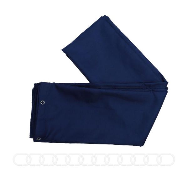 

shower curtains 1pc curtain practical thicken bathroom (dark blue)