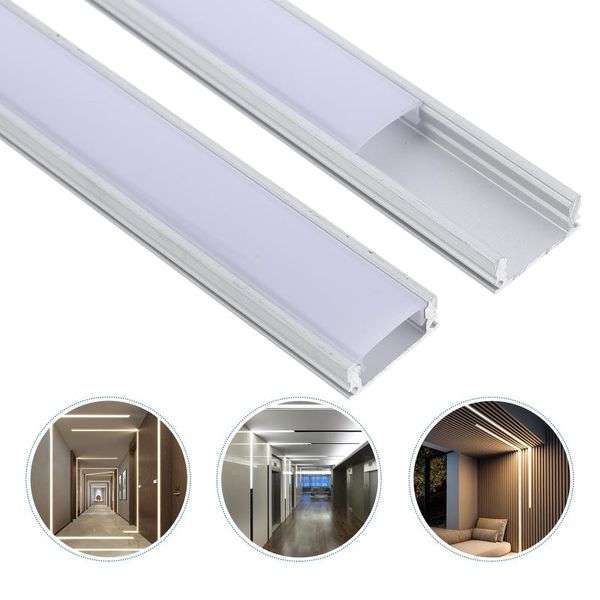 

storage bottles & jars 4 sets led aluminum profile channel housing