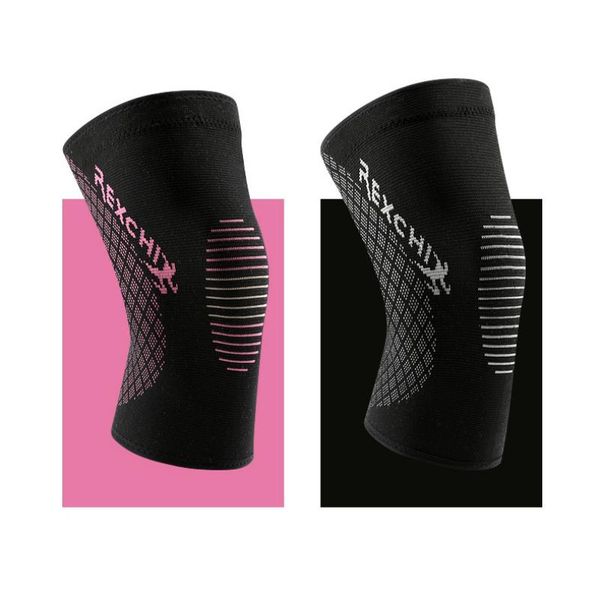 Elbow joelho almofadas Professional Apoio Esportes Pad de Proteção Respirável Bandagem Anti-Slip Voleibol Tênis Acessórios Ciclismo