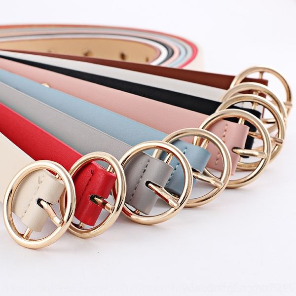 

xrpj roundround button wide lady's belts hollow wide 's hollow eye women's versatile fashion eye belt women, Black;brown