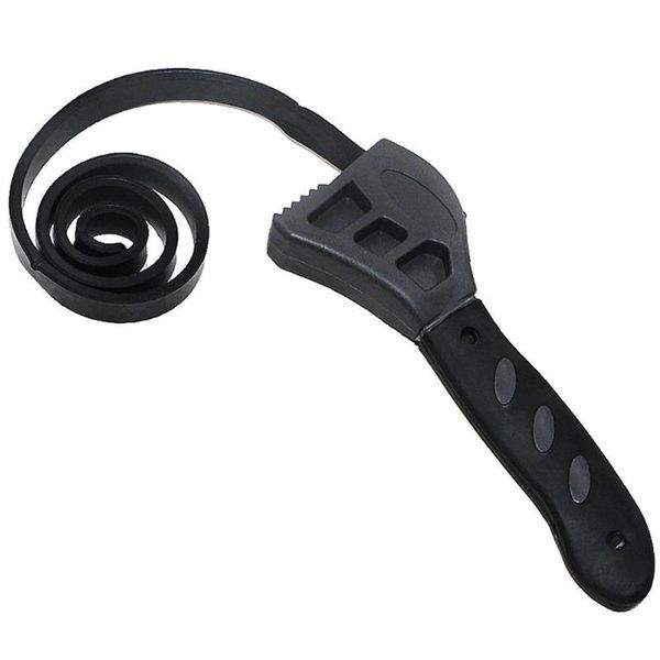 

hand tools multi-function adjustable rubber strap wrench spanner outdoor bottle opener