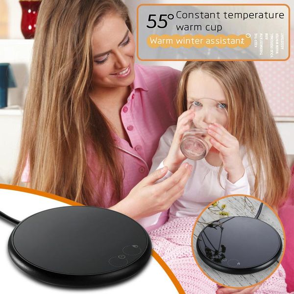 

cups & saucers usb electric powered cup warmer heater pad heating plate coffee tea milk mug plug household office desksupplies